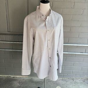 (NWOT) Banana Republic Gray Slim Fit Shirt